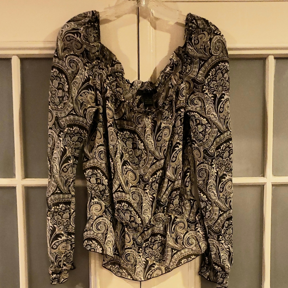 Off the shoulder cinched top